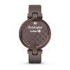 Умные часы Garmin Lily темно-бронзовый безель, корпус цвета Paloma и итальянский кожаный ремешок 010-02384-B0