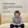 Детские беспроводные наушники Belkin Soundform Inspire (AUD006btBLK) черный