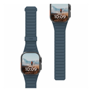 Ремешок силиконовый UAG Pathfinder Silicone для Apple Watch 49/46/45/44 мм Dune/Cloud Blue (194161118051)