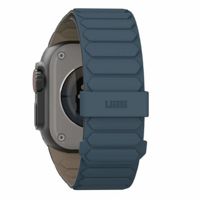 Ремешок силиконовый UAG Pathfinder Silicone для Apple Watch 49/46/45/44 мм Dune/Cloud Blue (194161118051)