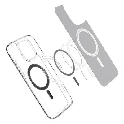 Чехол Spigen Ultra Hybrid для iPhone 16 Pro (ACS08131) Carbon Fiber