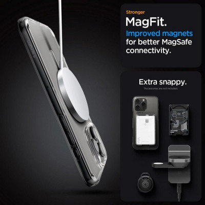 Чехол Spigen Ultra Hybrid для iPhone 16 Pro (ACS08131) Carbon Fiber