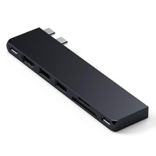 Адаптер Satechi USB-C Pro Hub Slim Adapter (ST-HUCPHSD) Midnight