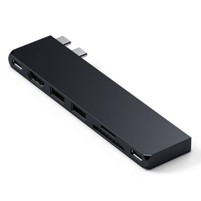 Адаптер Satechi USB-C Pro Hub Slim Adapter (ST-HUCPHSD) Midnight
