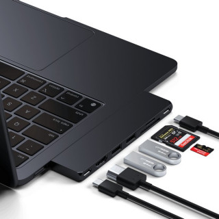 Адаптер Satechi USB-C Pro Hub Slim Adapter (ST-HUCPHSD) Midnight