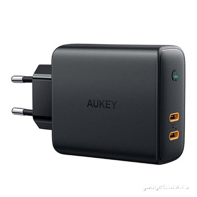 Сетевое зарядное Aukey PA-D2 Dual-Port, PD, 36 Вт