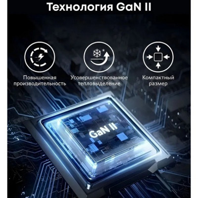 Сетевое зарядное устройство Anker PowerPort Nano II 65W GaN USB-C (A2663G11) Black