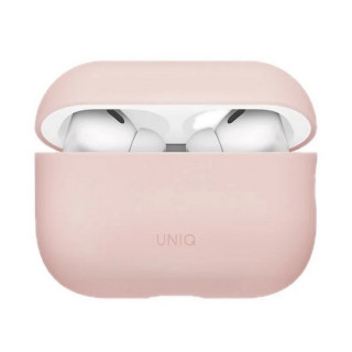 Чехол Uniq Lino Liquid Silicone для Airpods Pro 3 Blush Pink (AIRPODSPRO3-LINOBLPINK)