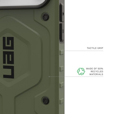 Чехол UAG Pathfinder Magfit для iPhone 17 Pro Max 6.9" (114549117272) Olive