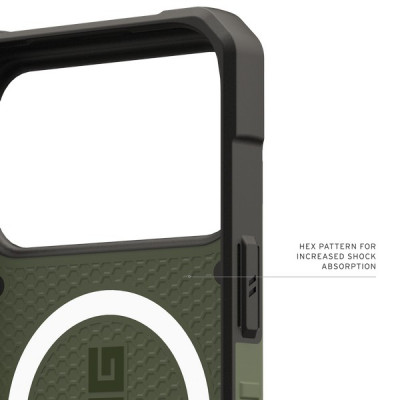 Чехол UAG Pathfinder Magfit для iPhone 17 Pro Max 6.9" (114549117272) Olive