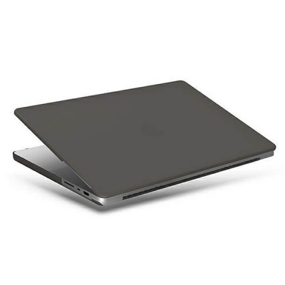 Чехол Uniq Claro Slim Hardshell для MacBook Pro 14 M1 (2021) (чёрный-матовый)