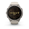 Garmin Fenix 9 Pro 43 мм Titanium with Fog Gray/Dark Sandstone Silicone Band (010-04335-85)