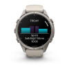 Garmin Fenix 9 Pro 43 мм Titanium with Fog Gray/Dark Sandstone Silicone Band (010-04335-85)