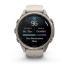 Garmin Fenix 9 Pro 43 мм Titanium with Fog Gray/Dark Sandstone Silicone Band (010-04335-85)