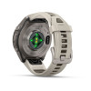Garmin Fenix 9 Pro 43 мм Titanium with Fog Gray/Dark Sandstone Silicone Band (010-04335-85)