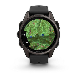 Garmin Fenix 8 43 мм Amoled Sapphire DLC Titanium (010-02903-21)