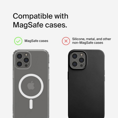Беспроводная зарядная станция Belkin BoostCharge Pro 3-в-1 Magnetic Wireless Charger 15W (WIZ029myBK/WIZ029vfBK) черный