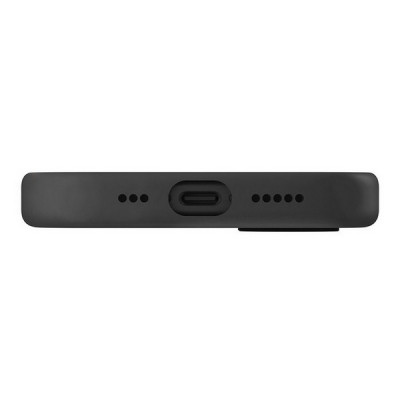 Чехол Uniq Lino MagSafe для iPhone 16 Pro серый (IP6.3P(2024)-LINOHMGRY)