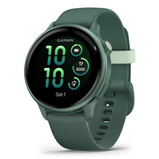 Умные часы Garmin Vivoactive 6 Metallic Jasper Green with Jasper Green Band (010-02985-02)
