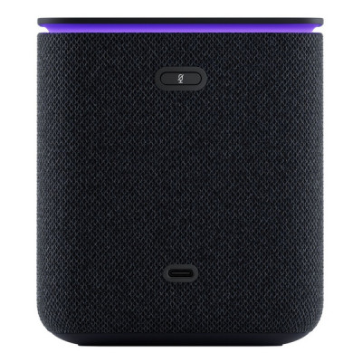 Умная колонка Яндекс Станция Миди с Алисой с Zigbee (YNDX-00054BLK) черный