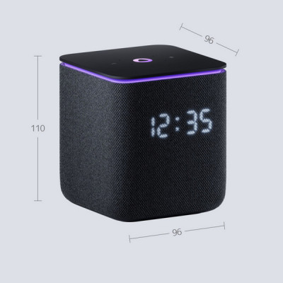Умная колонка Яндекс Станция Миди с Алисой с Zigbee (YNDX-00054BLK) черный