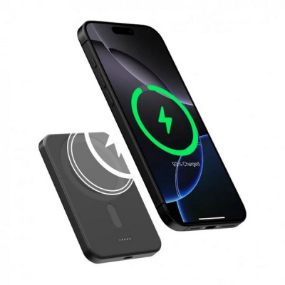 Внешний аккумулятор Pitaka Aramid Fiber Magnetic Power Bank Qi2 5000mAh 15W (PBQ2403) Moonrise
