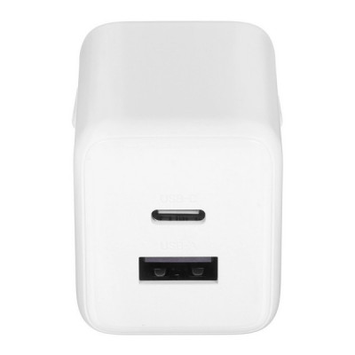 Сетевое зарядное устройство Ugreen X516 30W USB-C + USB-A GaN (65015) белый