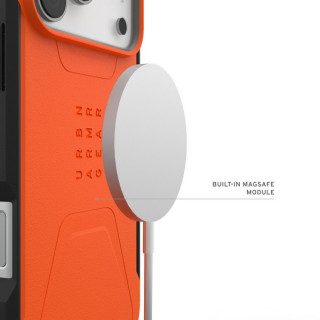 Чехол UAG Civilian Magfit для iPhone 17 Pro Max 6.9" (114546119797) Orange