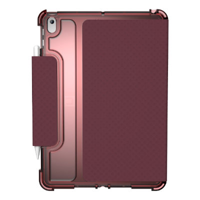 Чехол UAG Lucent Serie Case для iPad 10.2" (2019-2020) баклажан/розовый (Aubergine/Dusty Rose), 12191N314748