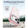 Чехол ESR Classic Hybrid Kickstand Magnetic для iPhone 18 Pro / 17 Pro (Frosted Bubblegum Pink)