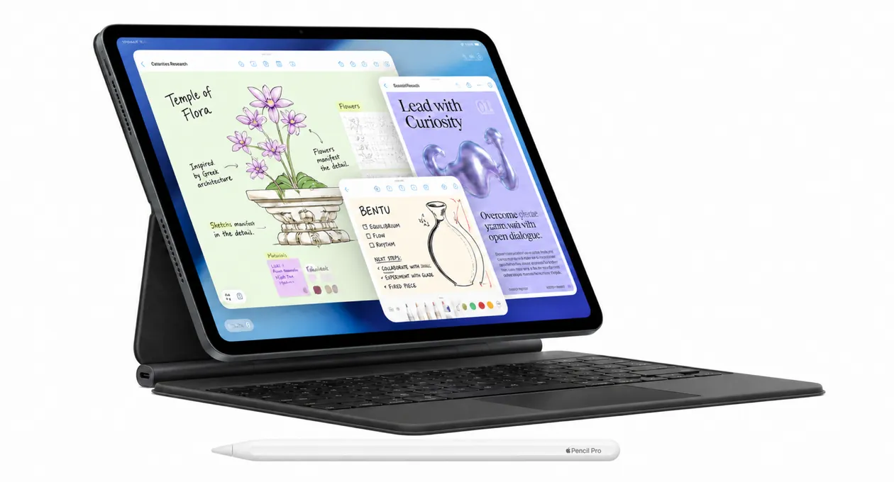 Apple Pencil Pro и Magic Keyboard для iPad Air 13