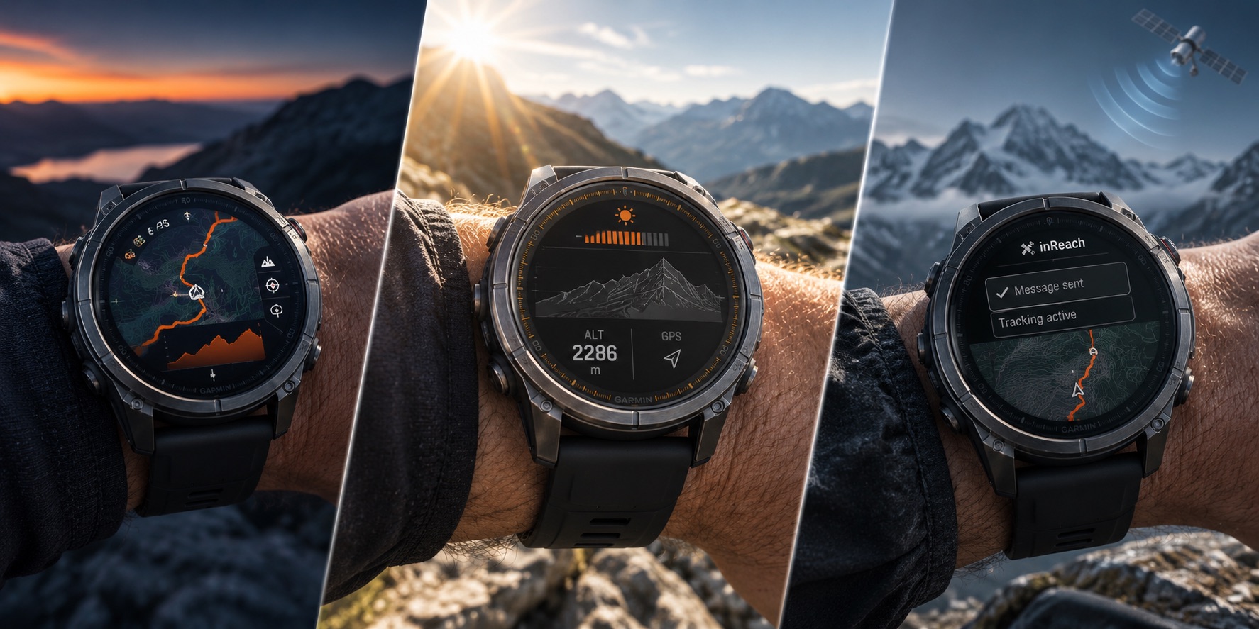 Garmin Fenix 9 с AMOLED, MIP Solar и функциями inReach