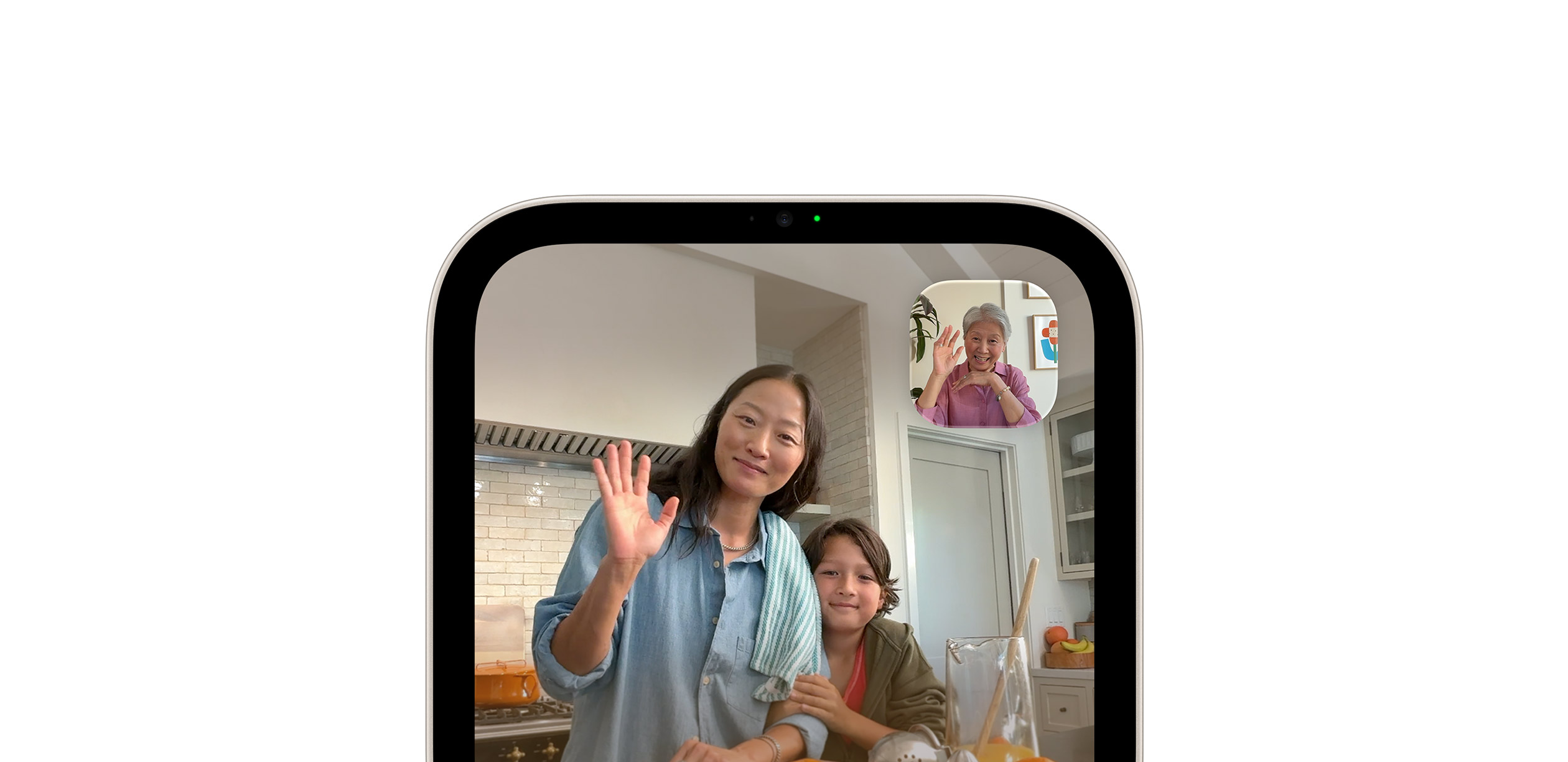 Семейный видеозвонок FaceTime на Apple HomeView