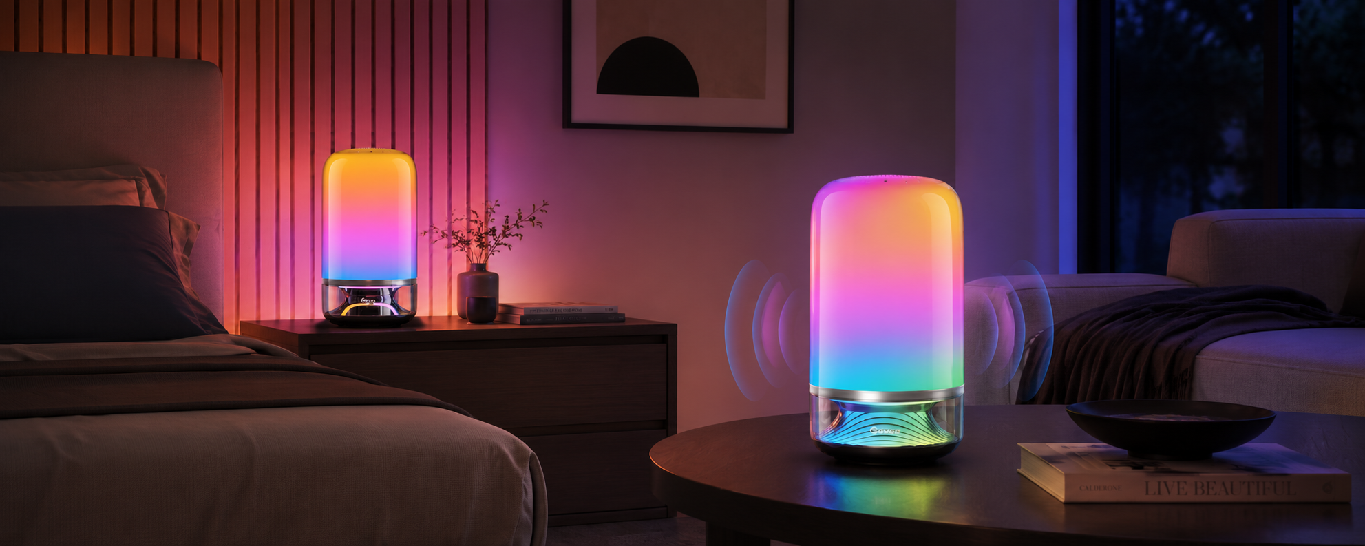 Govee Table Lamp 2 и Table Lamp 2 Pro Sound by JBL