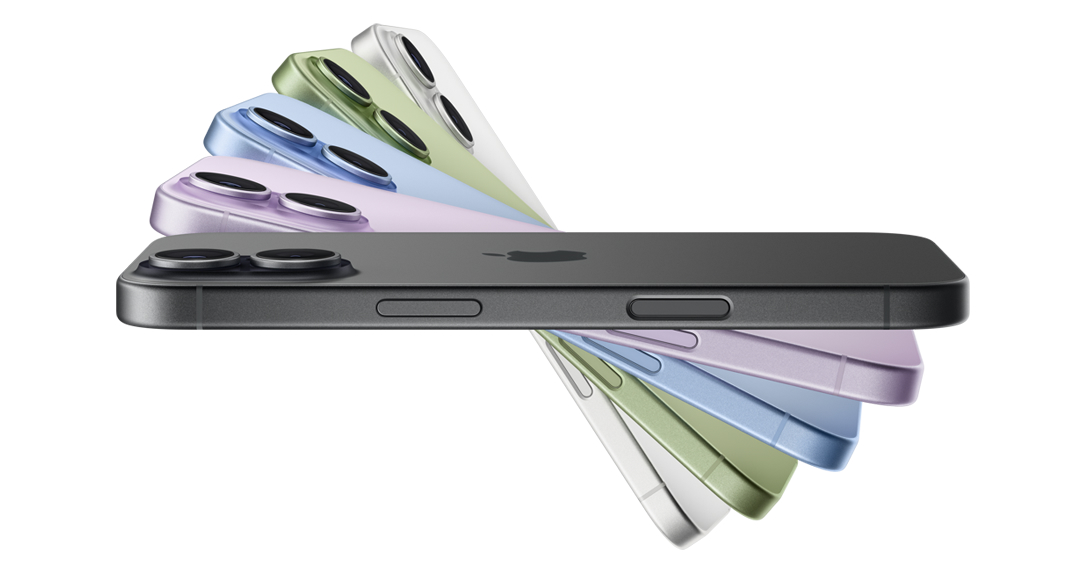 iPhone 17 - цвета Mist Blue, Lavender, Black, White и Sage